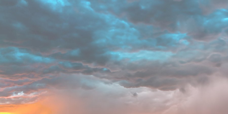 A stormy sky