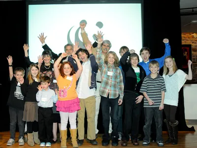 Kids at Partners in Conservation Event