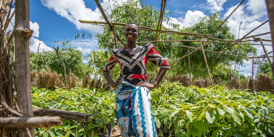 Mary Ngomapajo, CARE-WWF Alliance VSLA member