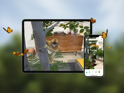 WWF Forests app on iPad and iPhone screens
