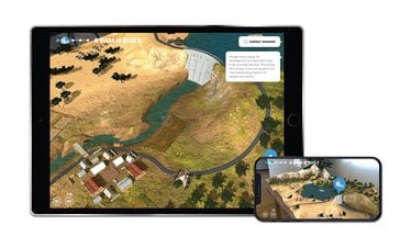 Screenshots from WWF Free Rivers app showing dams