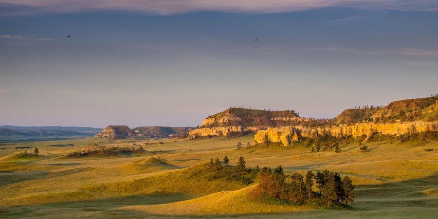 A landscape of the Great Plains